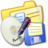 Folder Yellow Backups Icon